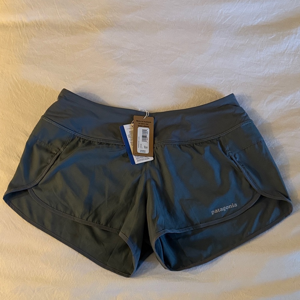 Patagonia Women's Strider Shorts - 3.5 inch - Plume Grey